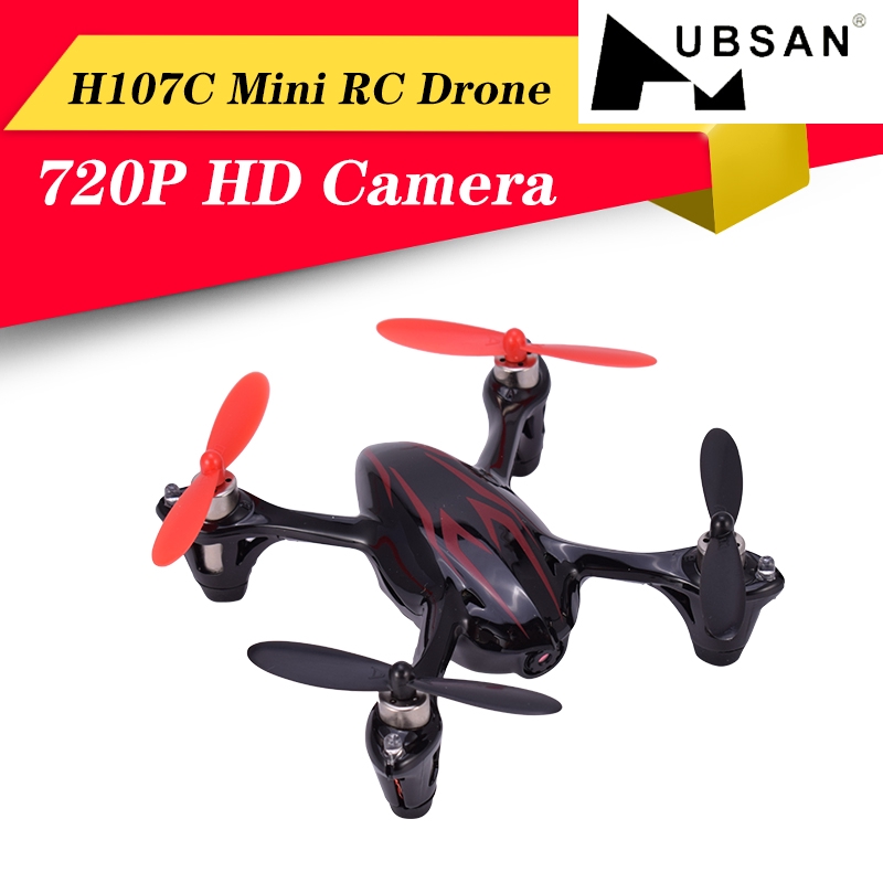 hubsan rc dron quadrocopter h107c 720p