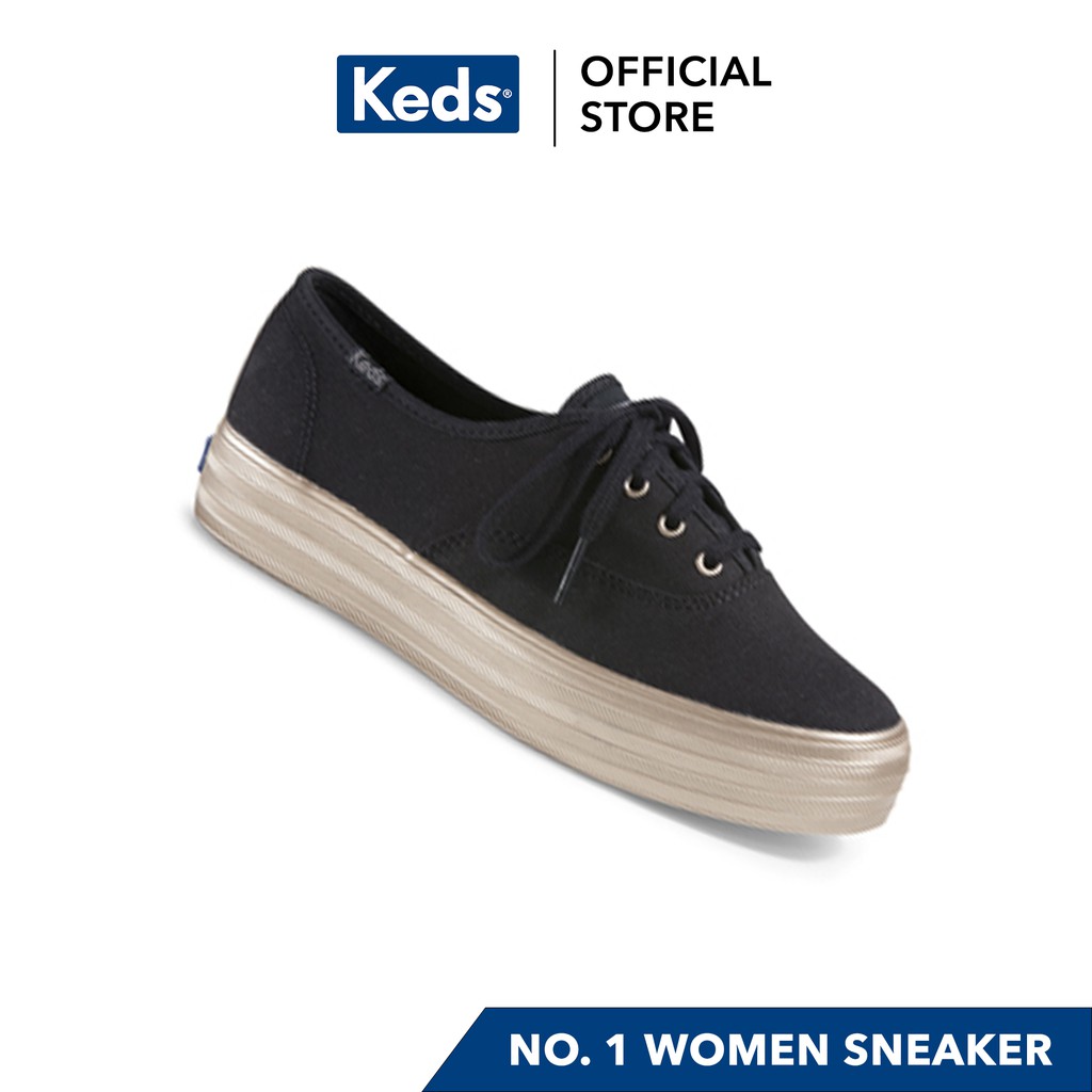 keds triple shimmer platform sneaker