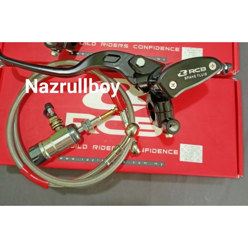 Rcb oval Hydraulic Clutch Left Master set universal Hose Shopee