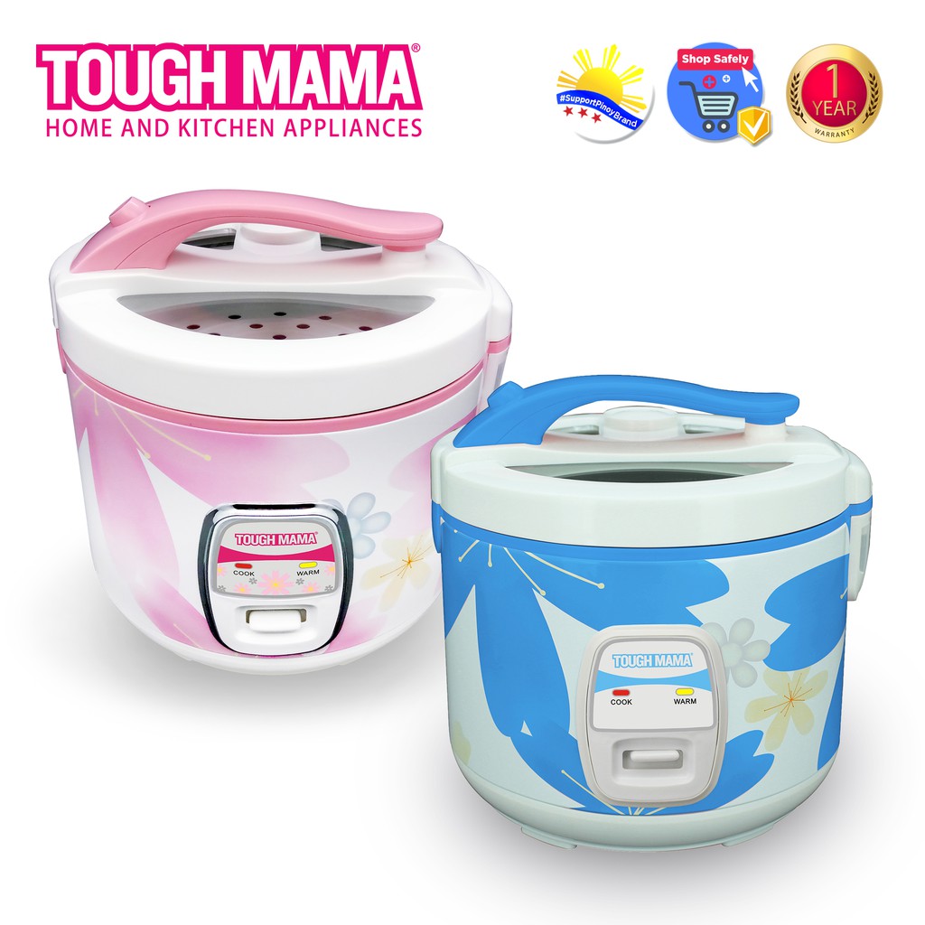 Tough Mama NTMRC18JG 1.8L Rice Cooker with Steamer Shopee Philippines