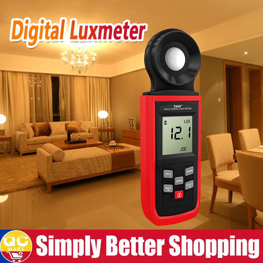 High Accuracy Portable Lux Meter Luminometer Detachable Probe