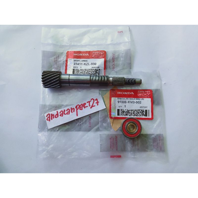 As Puly Bearing Cvt Honda Beat Fi Scoopy Fi Spacy Fi Vario 110 Fi Shopee Philippines