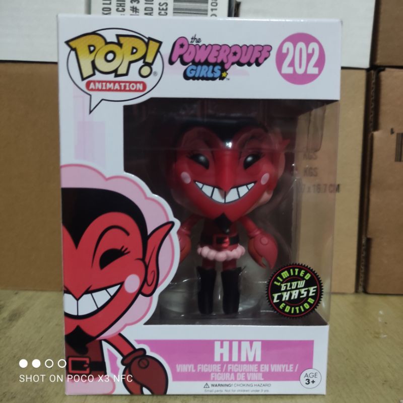 Funko Pop Animation The Powerpuff Girls Vaulted Him Glow Chase Shopee Philippines