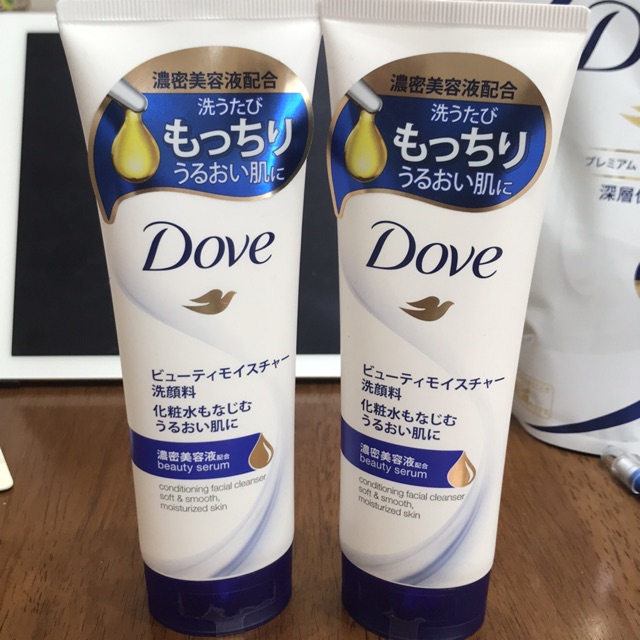 dove moisturizer face wash