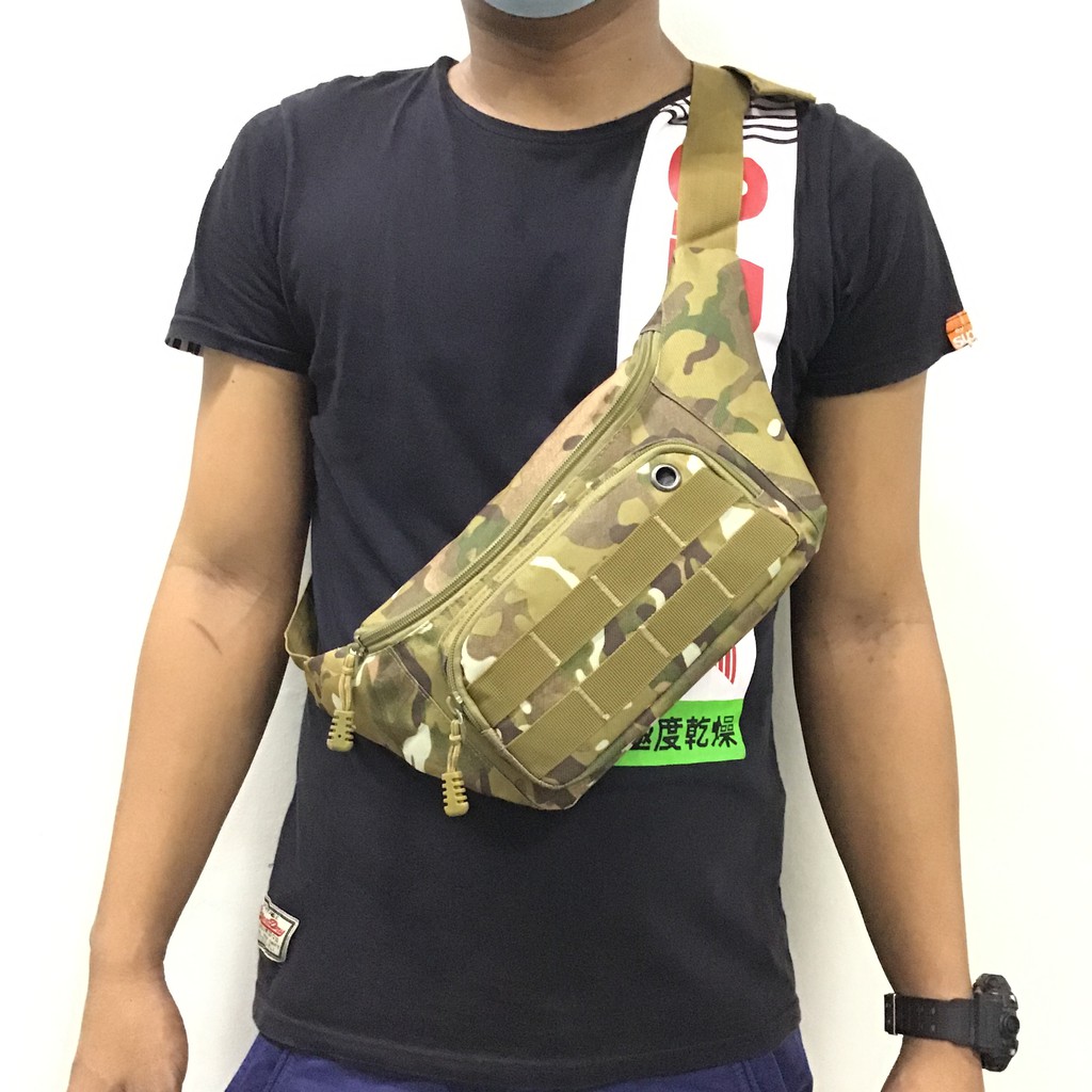 Kaiserdom Luke Camouflage Collection Mens Chest Bag Mens Waist Bag ...