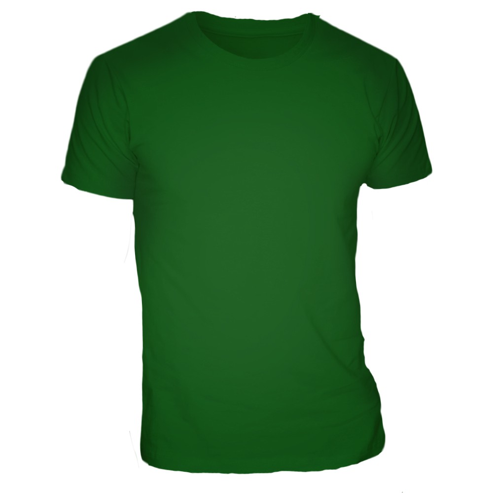 Plain Moss Green T-shirt for Men 