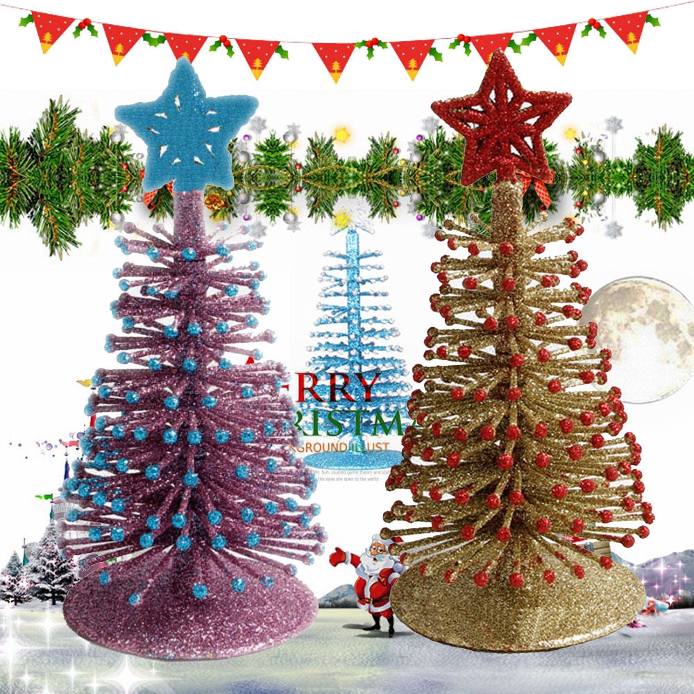 Artificial Tabletop Christmas Tree Decorations Xmas Tree Shopee