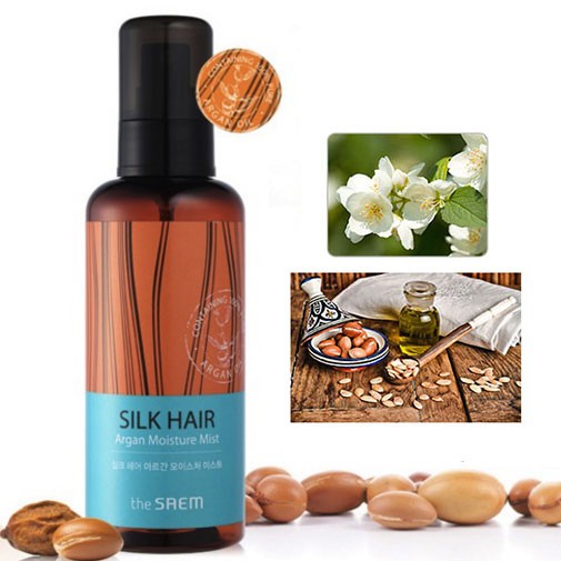 The Saem Silk Hair Argan Volume Mist 150ml Shopee Philippines