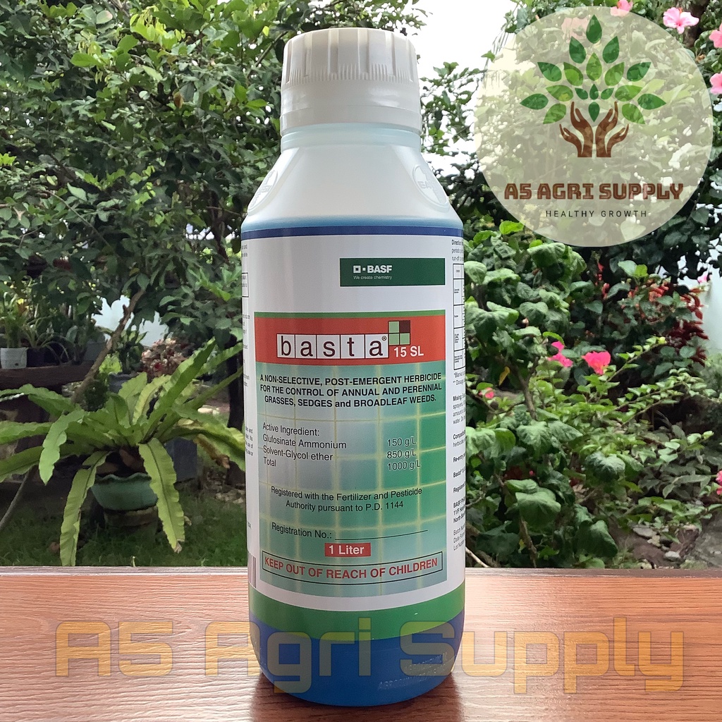 Basta 15 SL NonSelective Herbicide 1Liter Shopee Philippines
