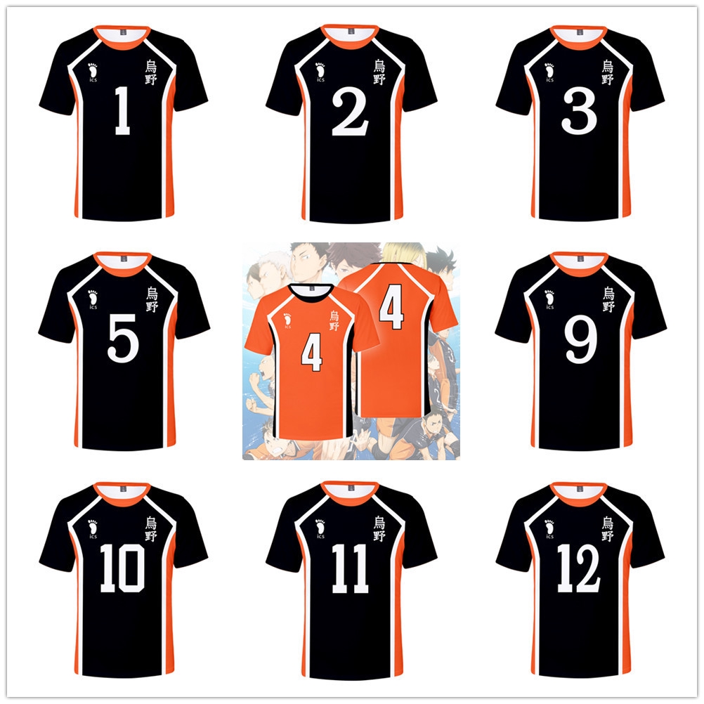 Haikyuu Men Women 3D Printed T-Shirt 