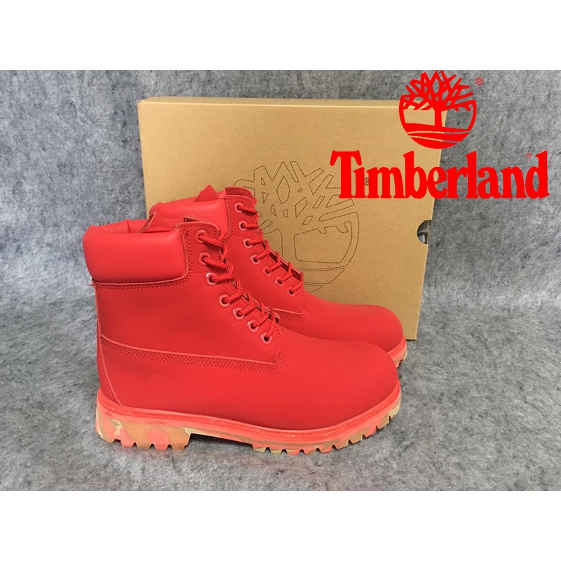 red girl timberland boots