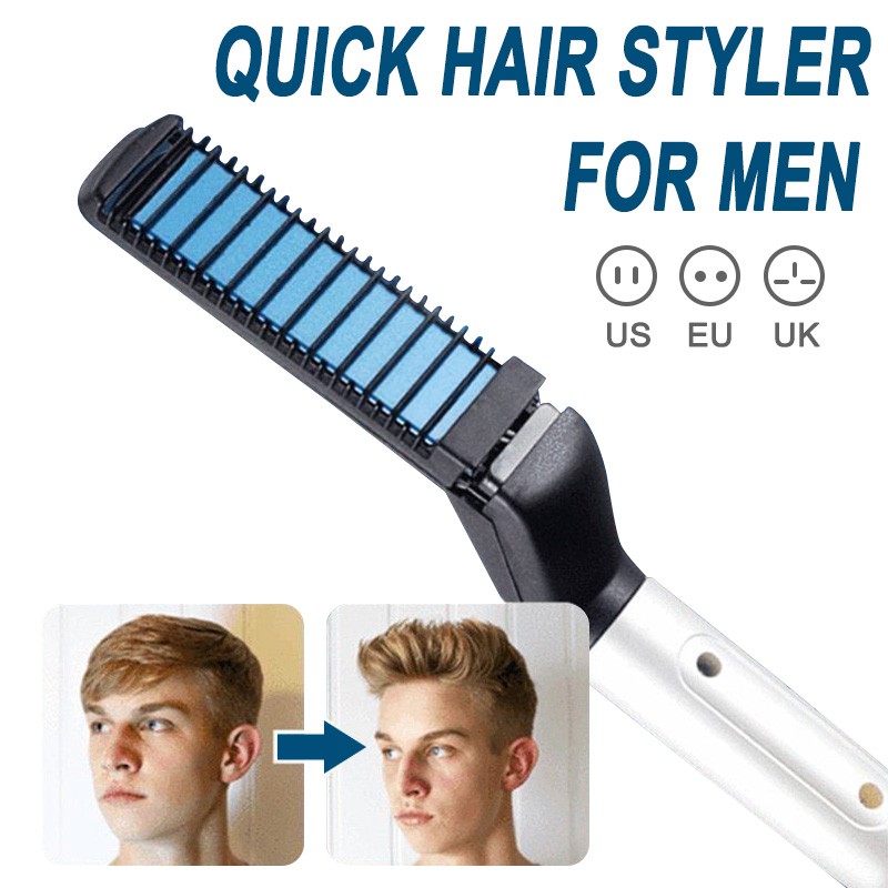 Professional Quick Hair Styler Men Straighten Salonhairdress