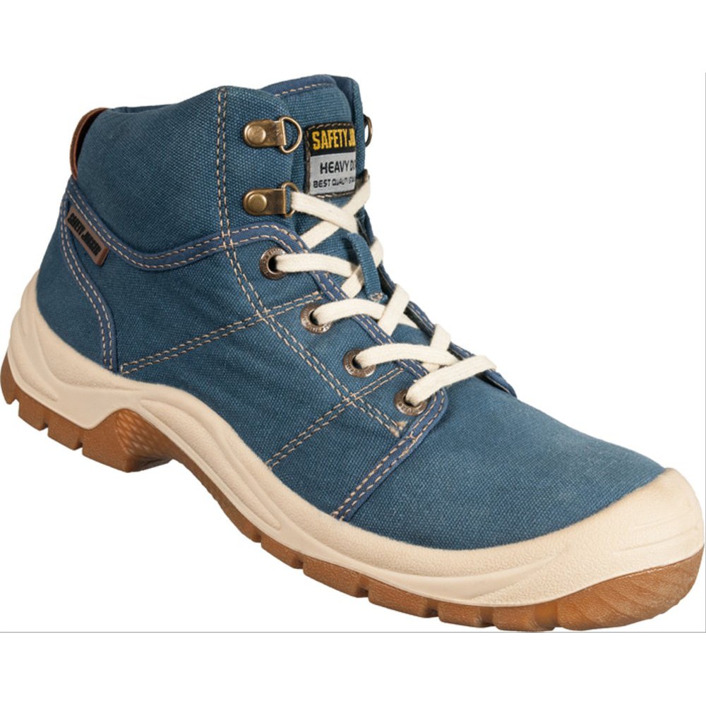Safety Jogger Desert Denim S1P High Cut Safety Shoes Work Boot Footwear