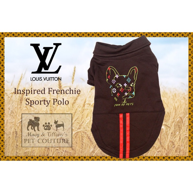 louis vuitton dog clothes inspired