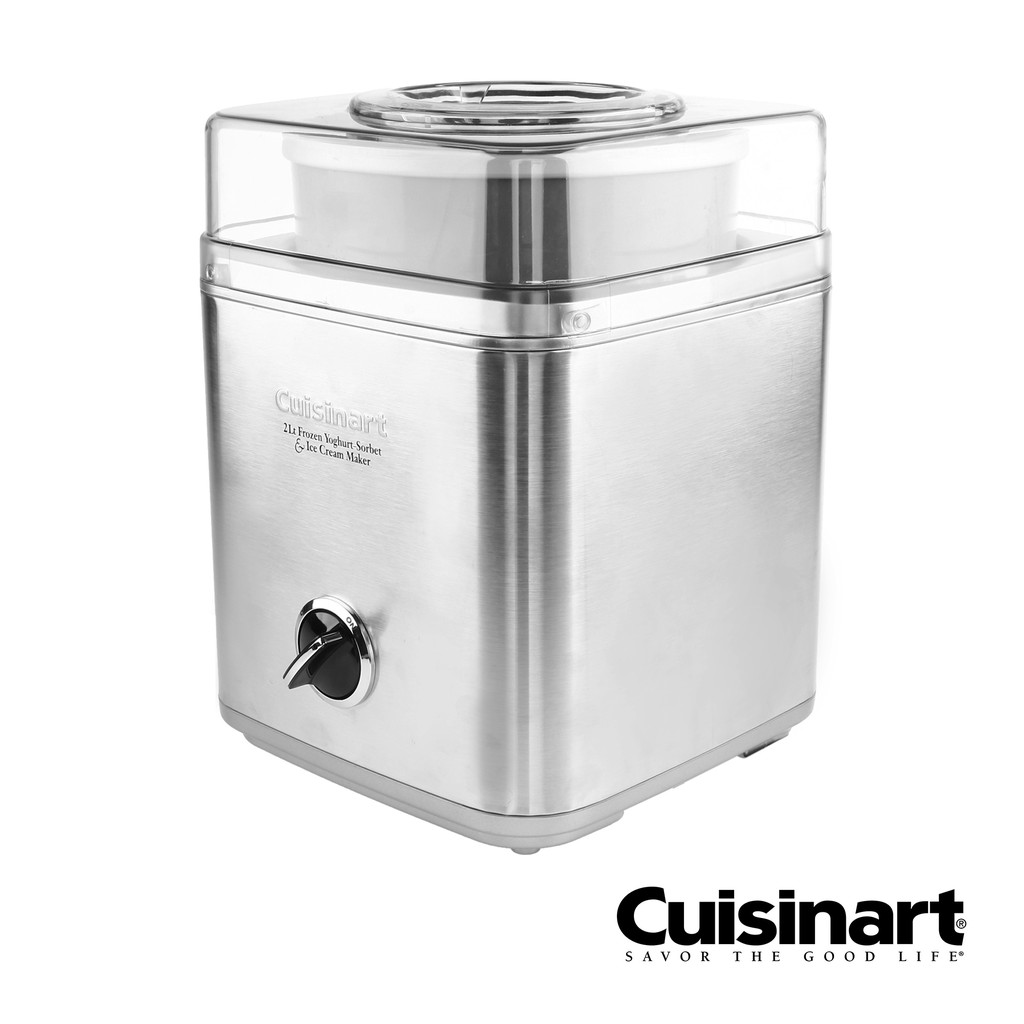 stainless steel ice cream maker