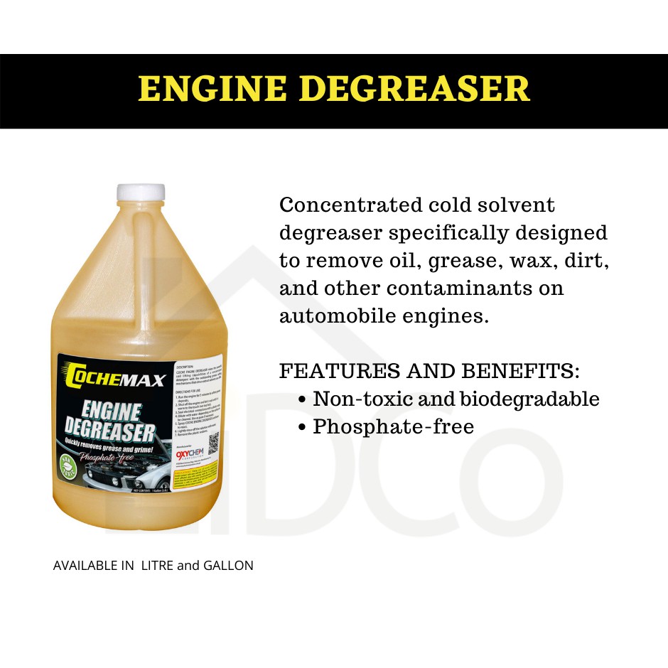 Cochemax ENGINE DEGREASER in GALLON size Shopee Philippines
