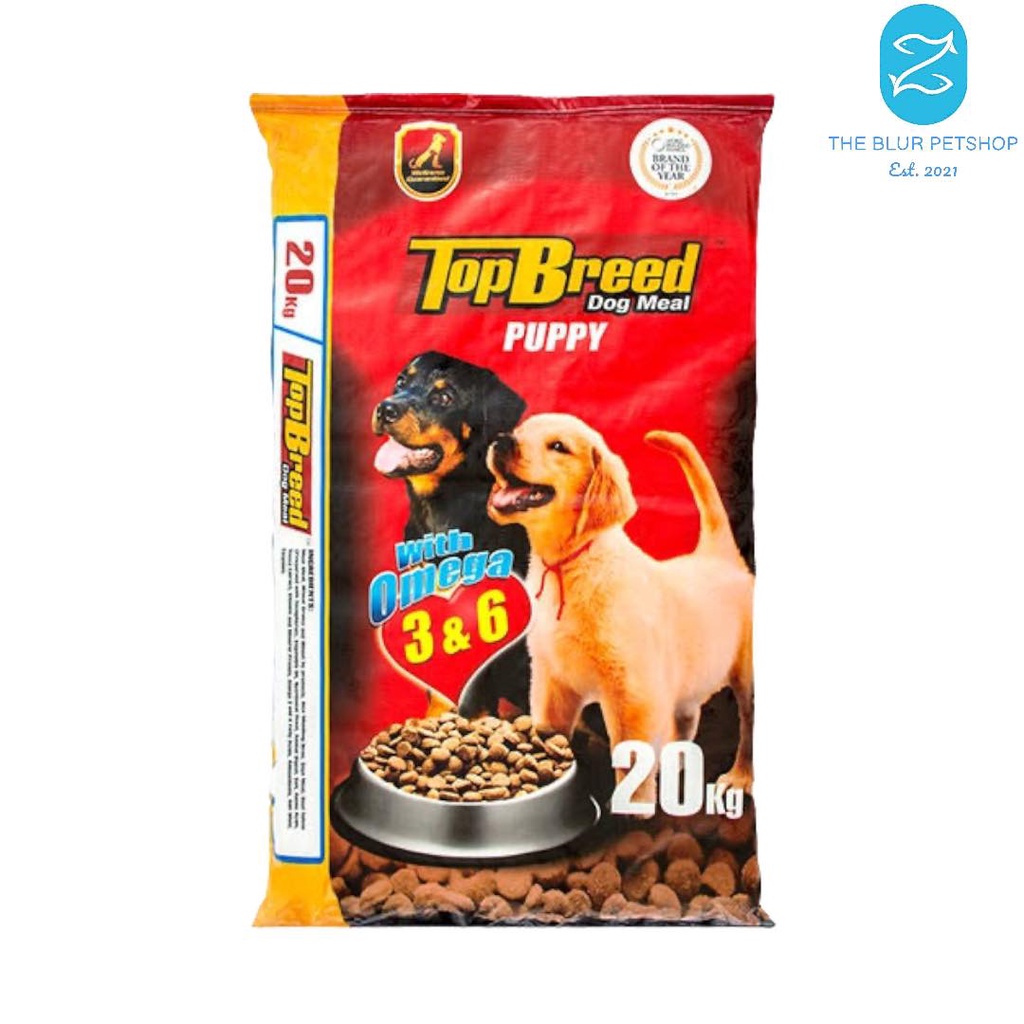 20kg Top Breed Topbreed Adult Puppy Dog Meal Dog Dry Food Pet Essentials