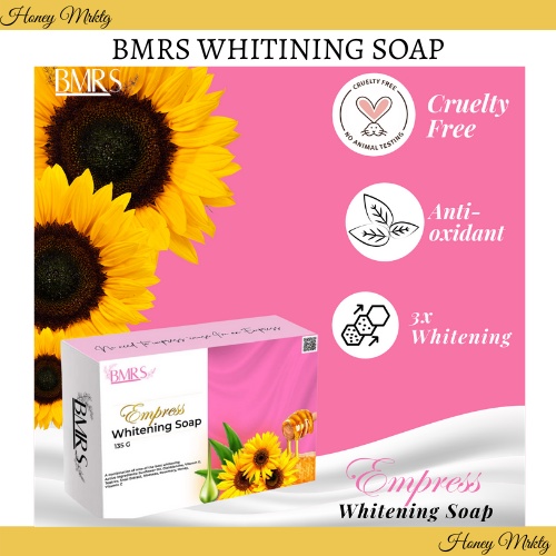BMRS Empress Whitening Soap 135g Lightens Skin Pigmentations Scars and