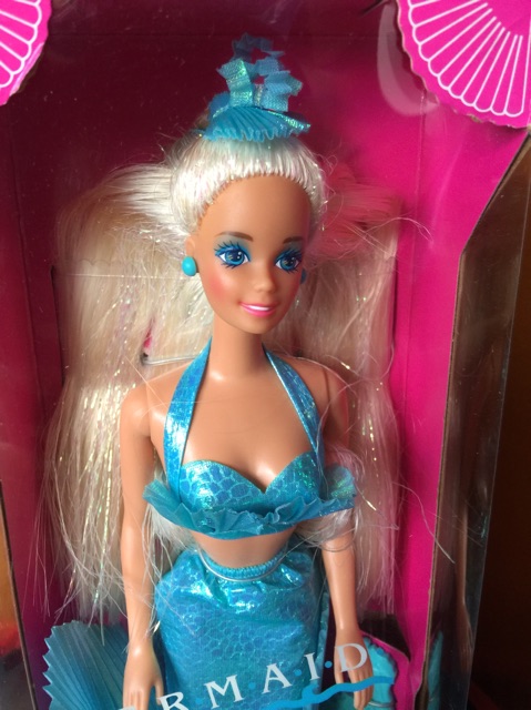 vintage mermaid barbie