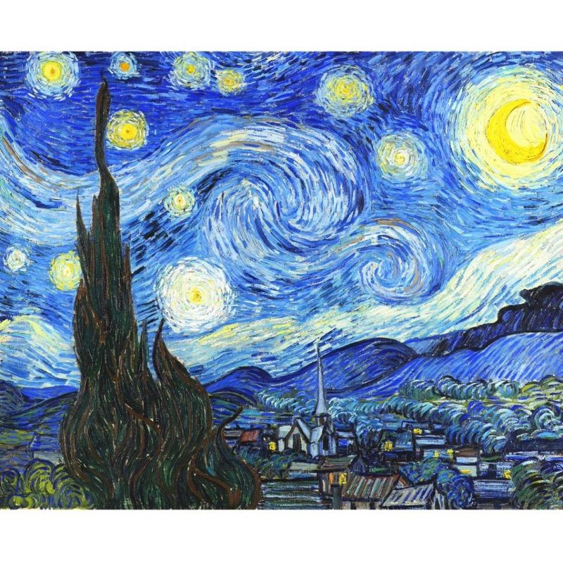 painted the starry night