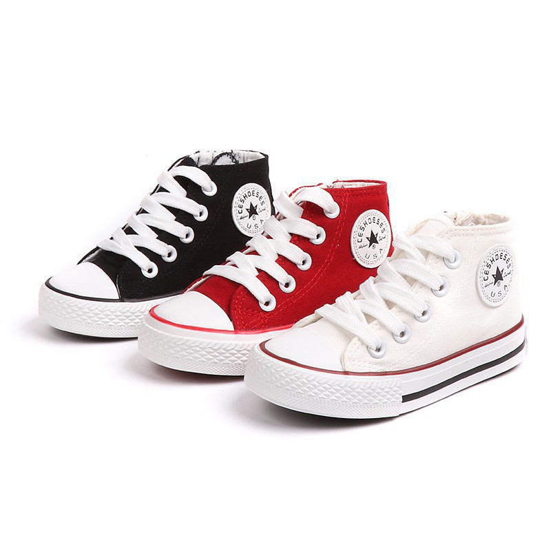 newborn white converse