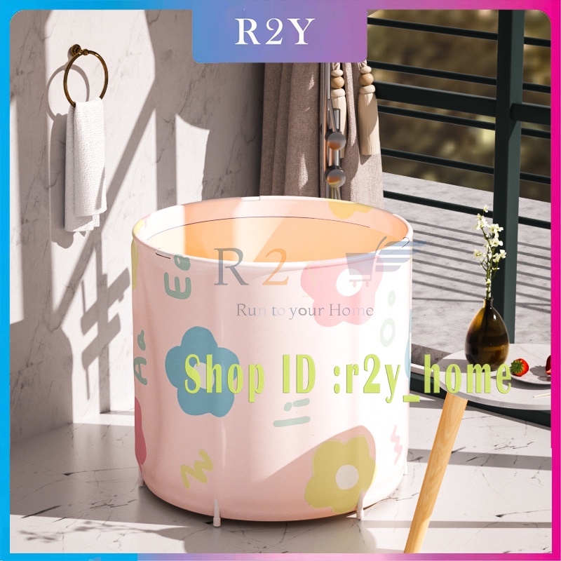Portable Folding Bathtub Household BathTub Indoor Outdoor Room Adult