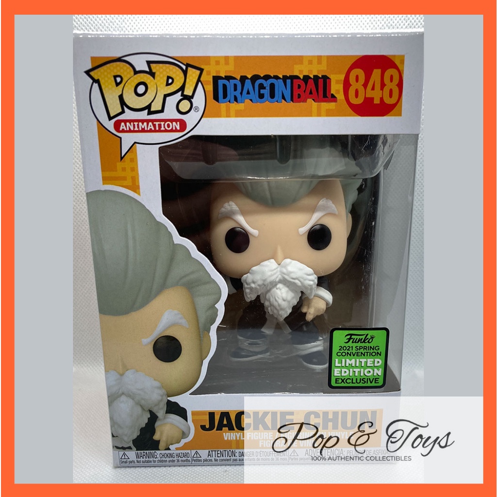 Funko Pop Dragon Ball 848 Jackie Chun 21 Spring Convention Exclusive Shopee Philippines