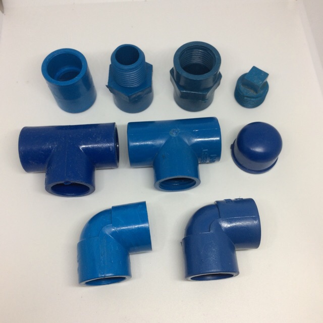 Pvc Fittings Blue 1 2 3 4 Shopee Philippines