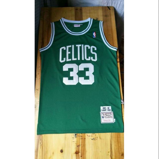 larry bird retro jersey