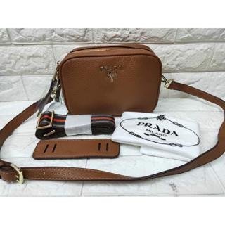 prada camera bag double zipper