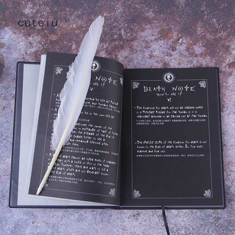 Death Note Notebook Cosplay Anime Shopee Philippines