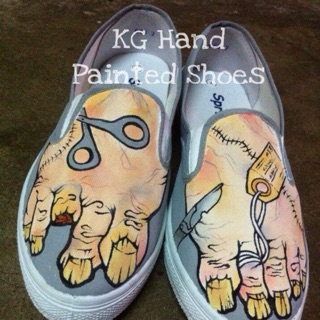 hand painted shoes online