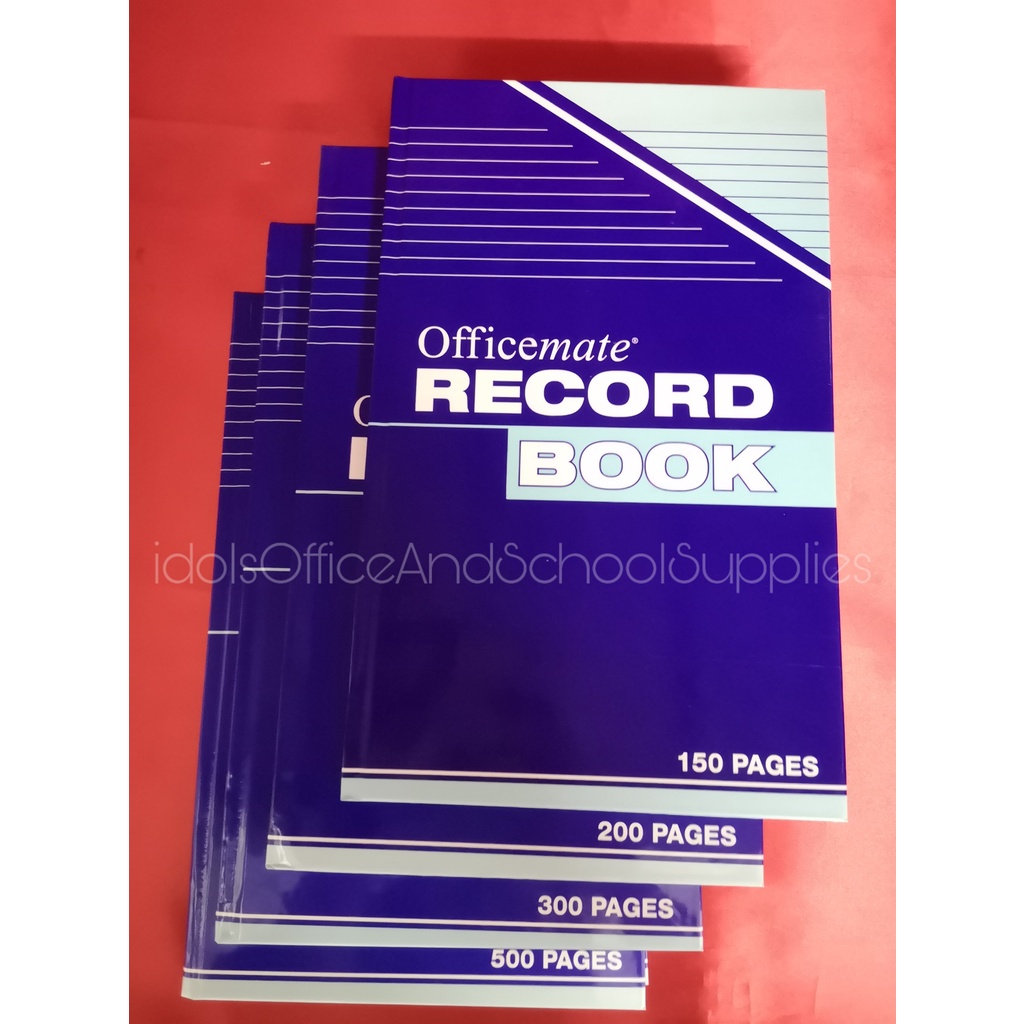 Officemate Record Book | Shopee Philippines