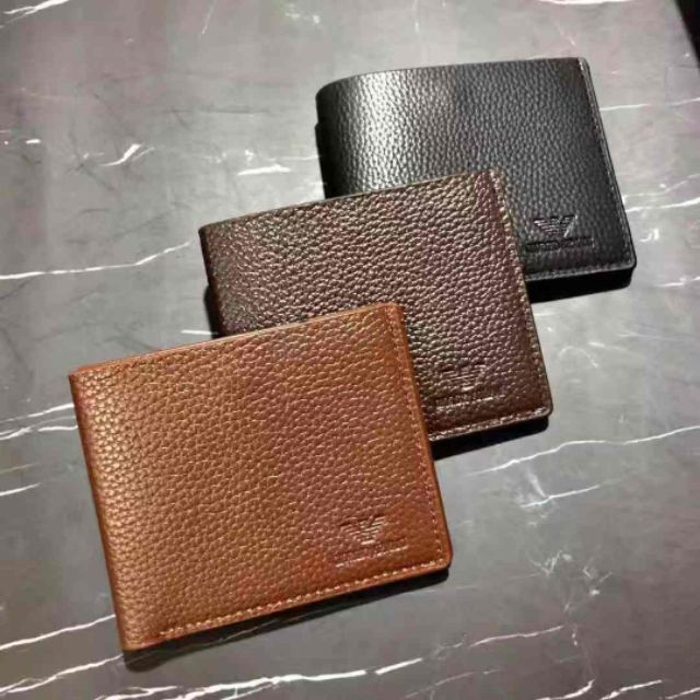 Giorgio Armani mens wallet leather 