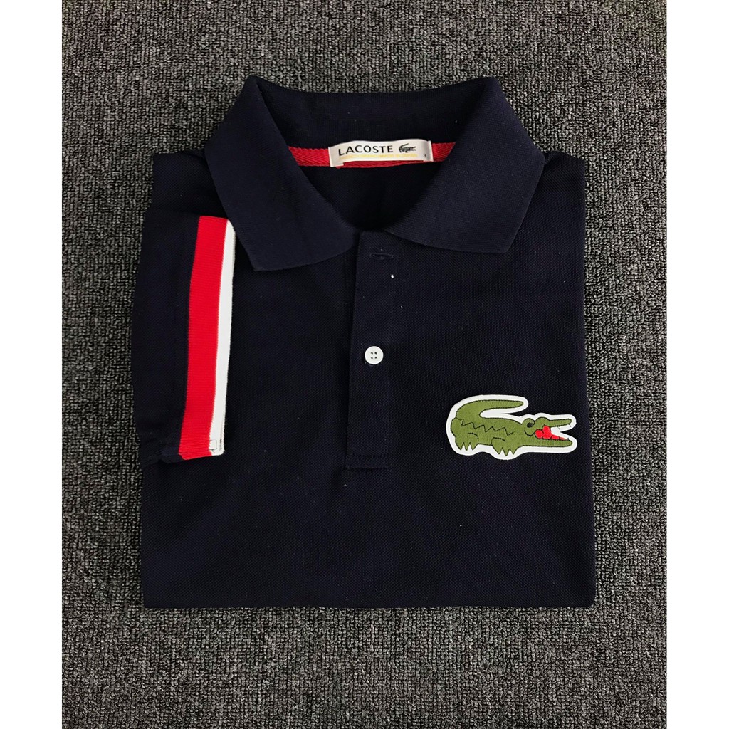 lacoste big logo polo shirt