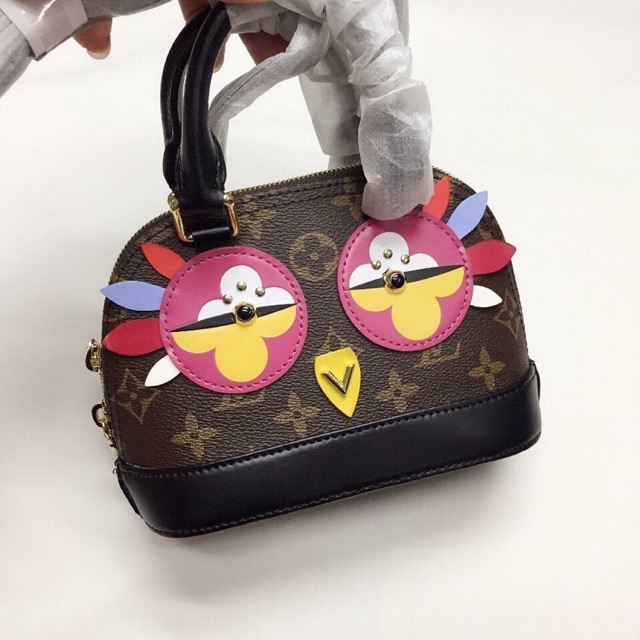 Louis Vuitton Alma Victorine Owl Mini Sling Bag LV Alma Mini | Shopee Philippines