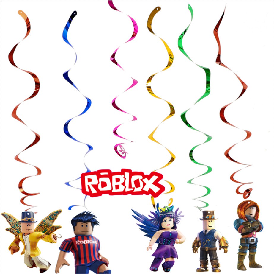 Dsj Roblox Game Party Decorations Virtual World Birthday Party Supplies Set Paper Plate Cup Hat Shopee Philippines - roblox birthday party set roblox theme party decoration set roblocks party set shopee philippines