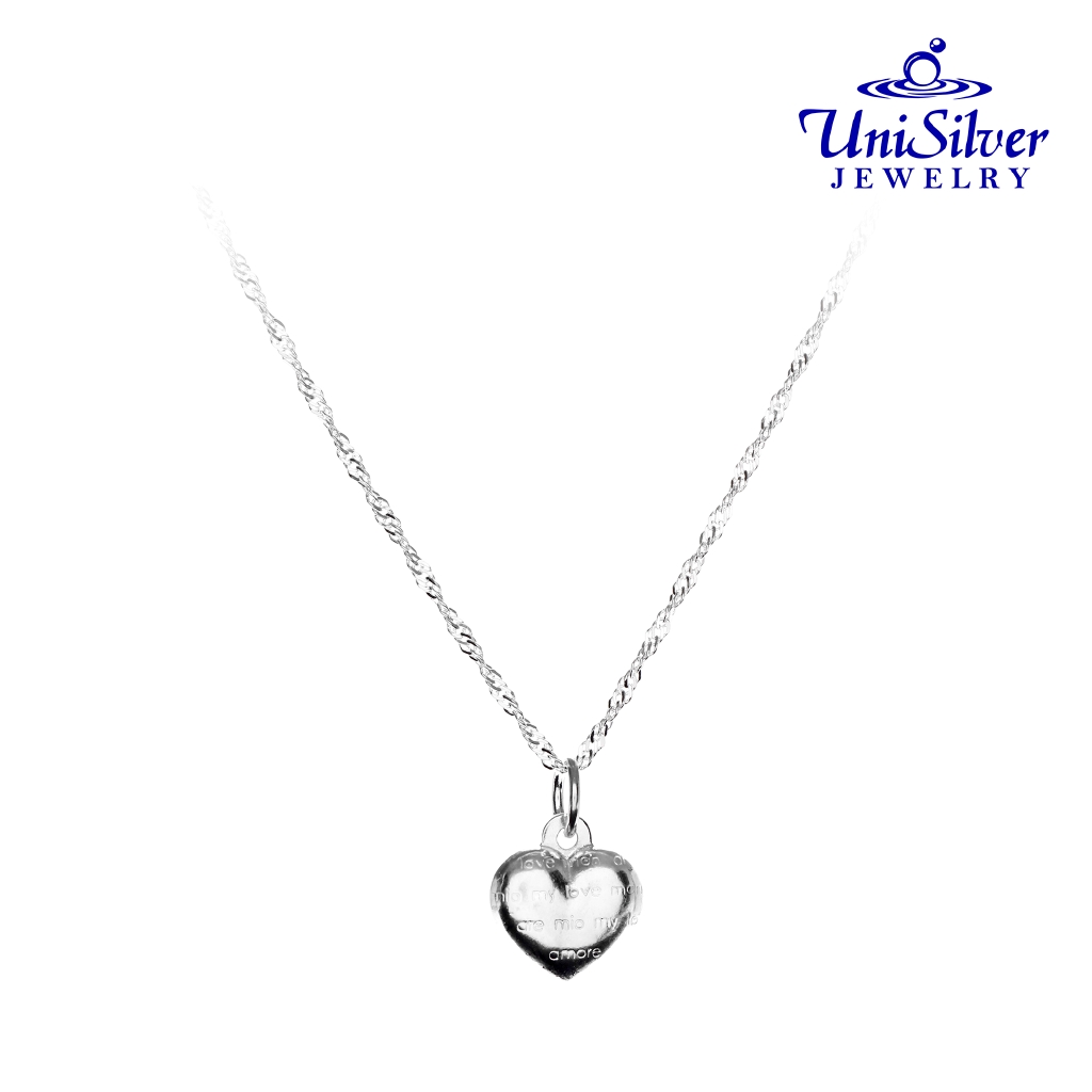 Unisilver 925 Sterling Ladies Necklace (NP2291155 090) Shopee