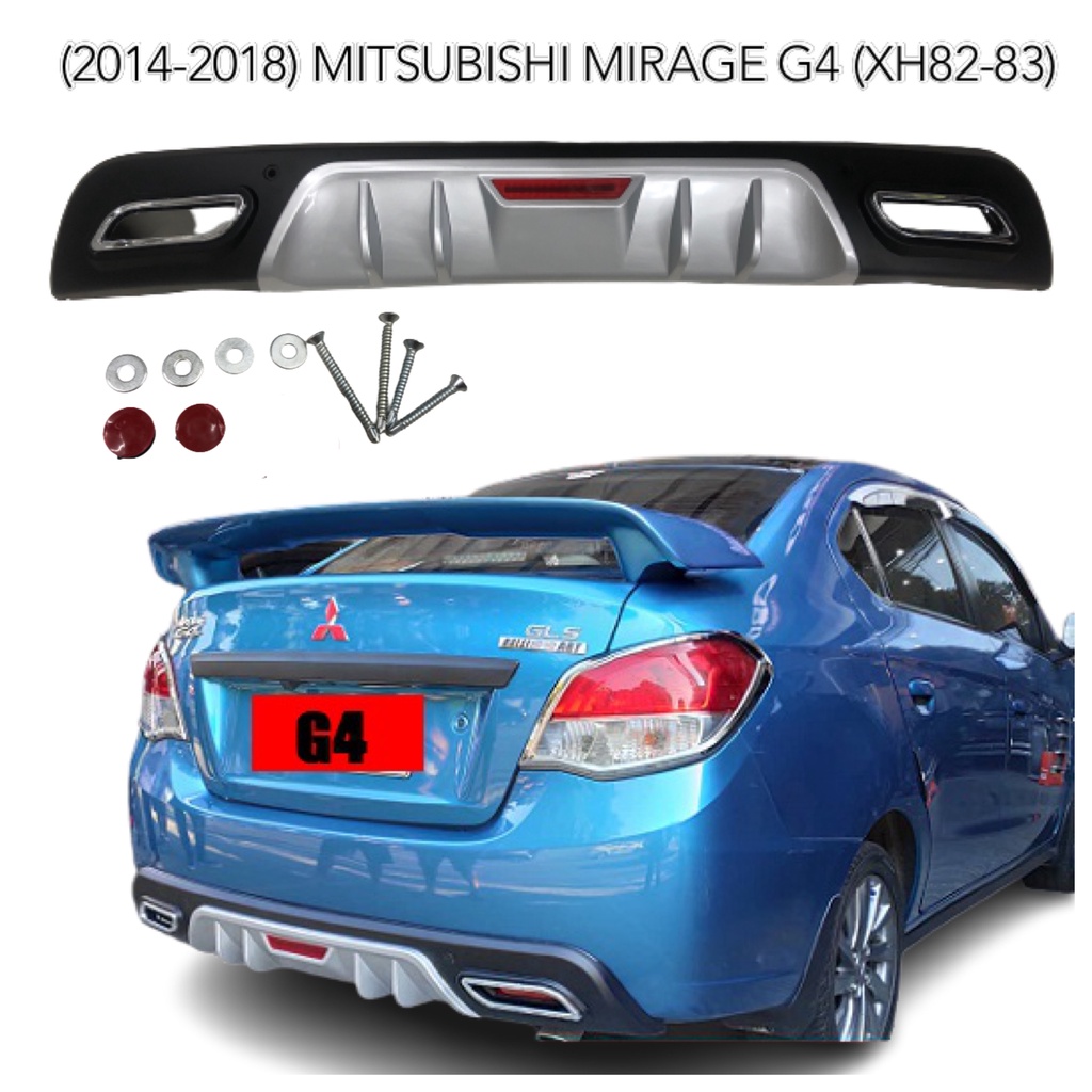 CAOS 2014 2015 2016 2017 2018 MITSUBISHI MIRAGE G4 CAR REAR BUMPER