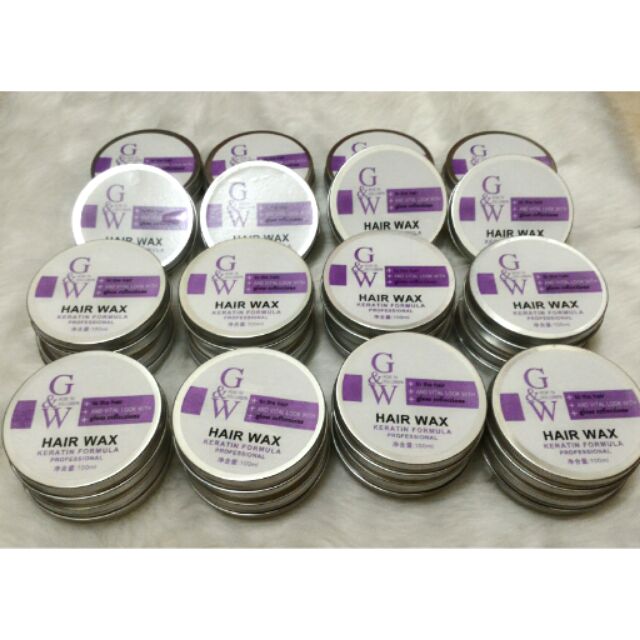 G W Clear Styling Hairwax Shopee Philippines