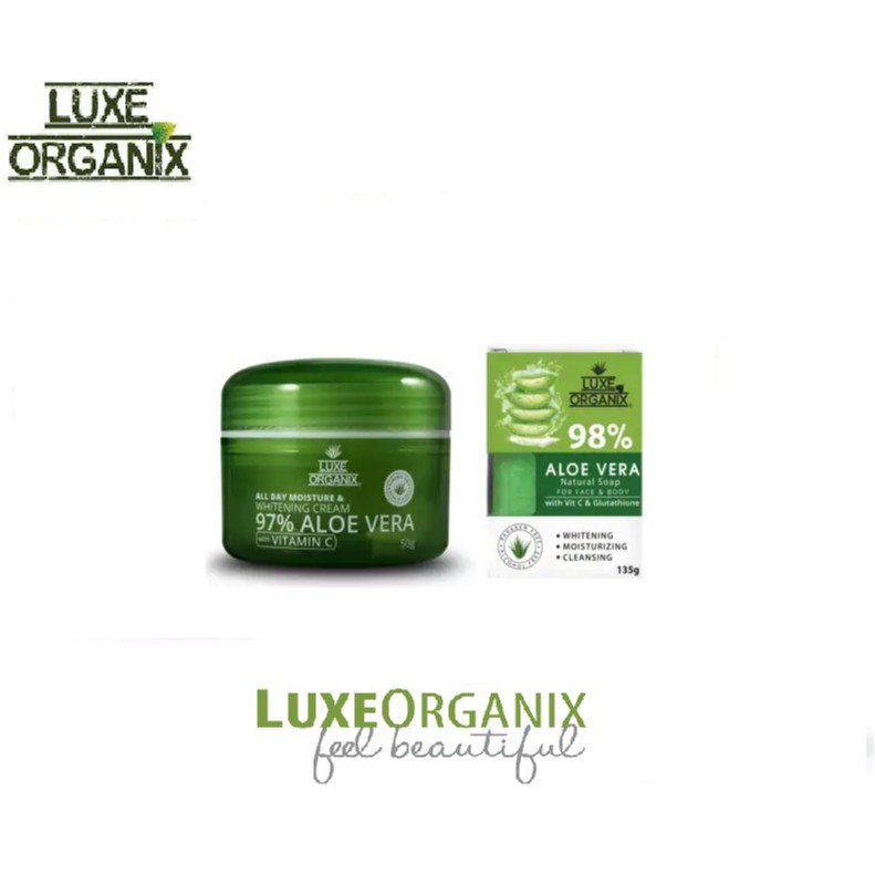 luxe organix aloe vera cream