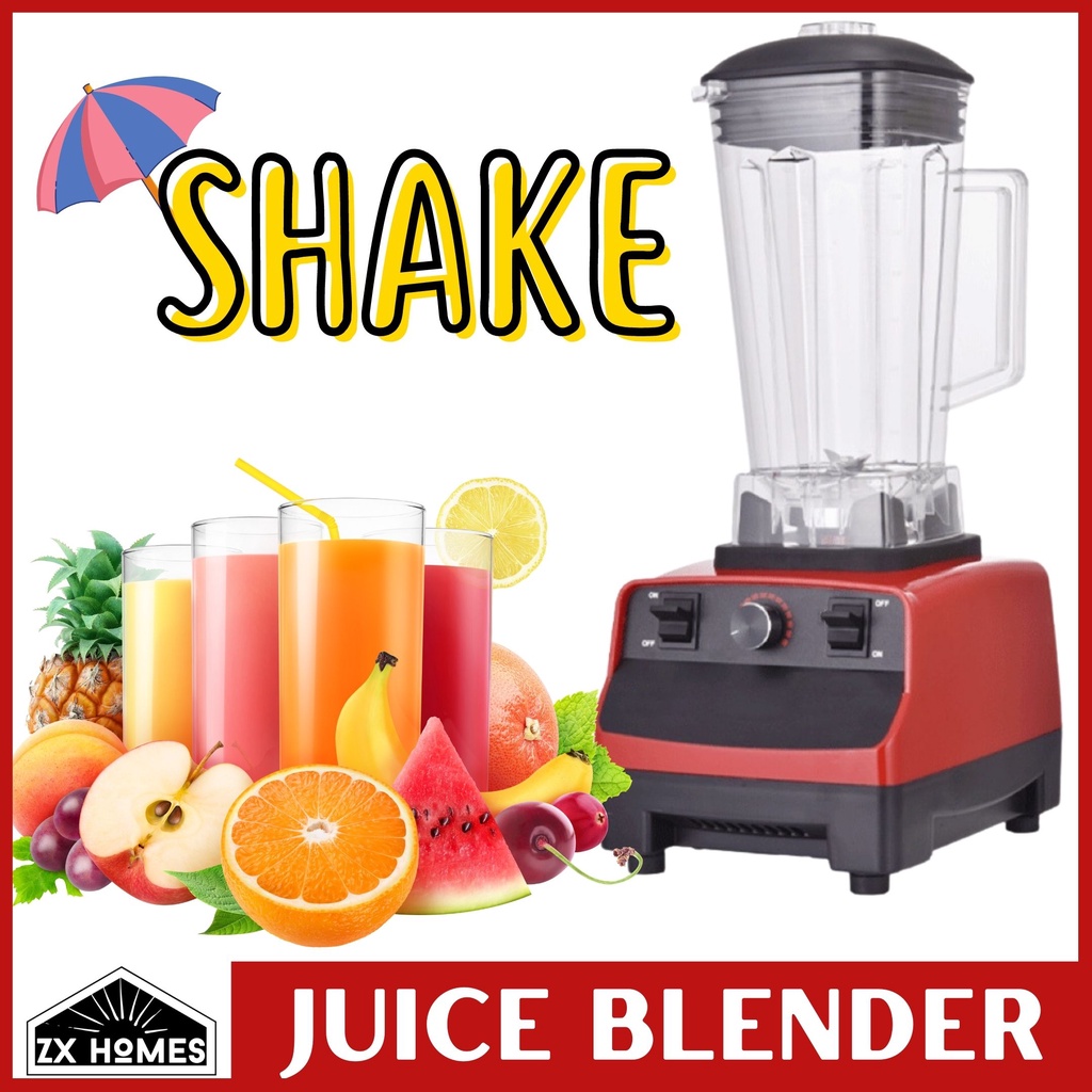 Wella Heavy Duty Commercial Blender Ice Crusher Juicers, Mixers 2L