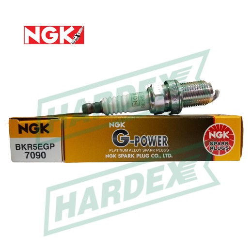 NGK BKR5EGP Spark Plug 4's | Shopee Philippines