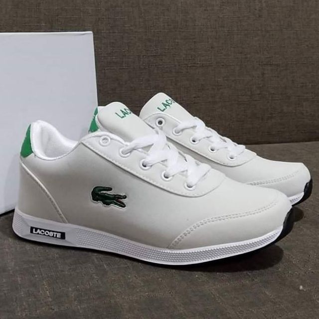 lacoste white women's sneakers