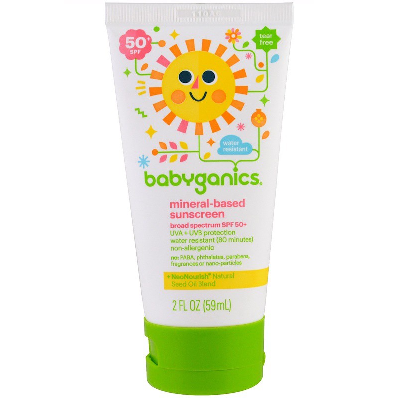 babyganics mineral based sunscreen