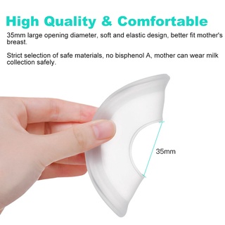 Reusable Pregnant Breast Milk Collector Prevent Leakage Silicone Breast Pad Breast  Milk Collector #5