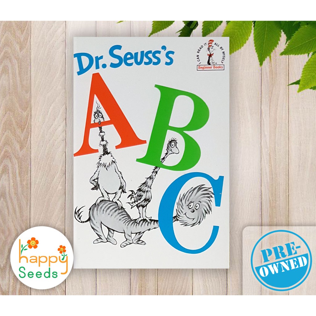 Dr Seuss S Abc An Amazing Alphabet Book Children S Book For Ages 0 1 2 3 4 Shopee Philippines