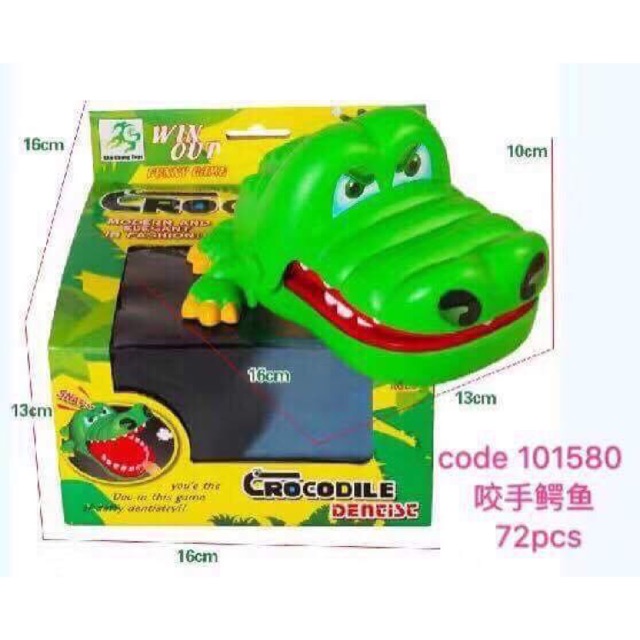 crocodile dentist shopee