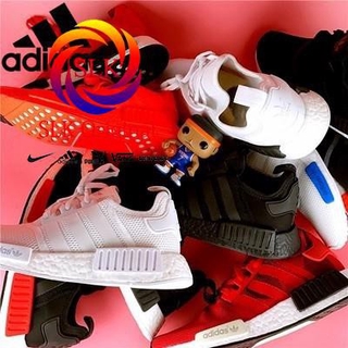 Adidas NMD R1 Boost black and white men leisure shoes BB2886 BB2884 Adidas NMD R1 Boost black and white men leisure shoes BB2886 BB2884