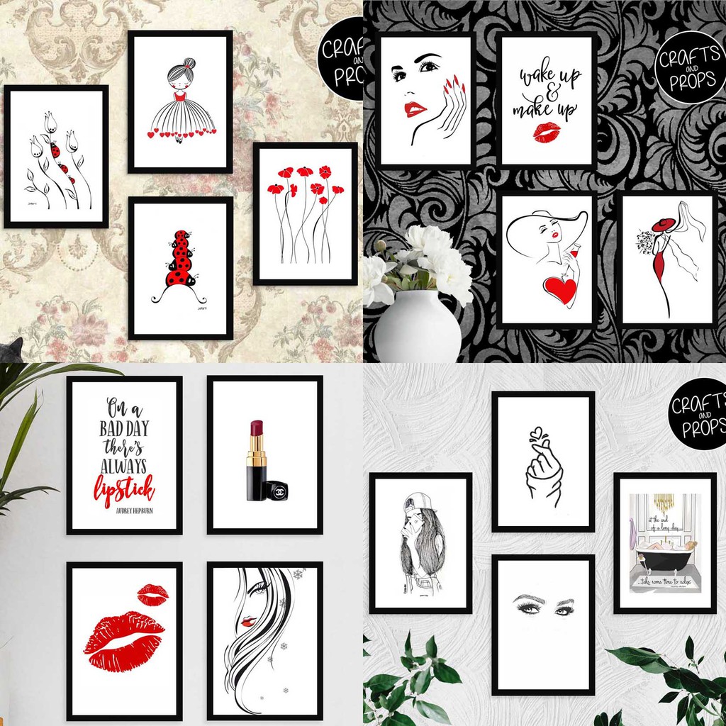 Gallery Frames Framed Hd Quality Prints Home Decor Wall Arts 2 Shopee Philippines